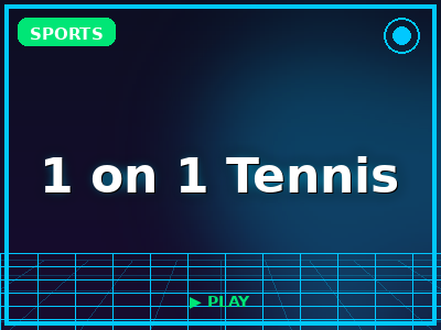 1 on 1 Tennis game thumbnail