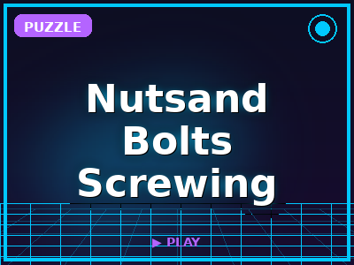 Nutsand Bolts Screwing Puzzle game thumbnail