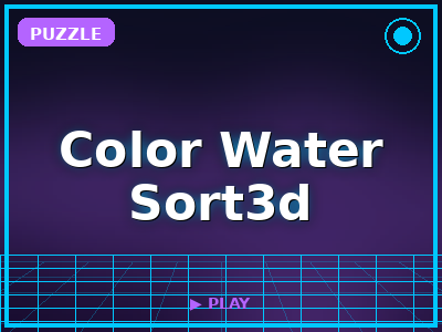 Color Water Sort3d game thumbnail