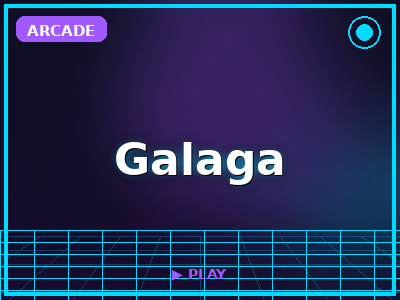 Galaga game thumbnail