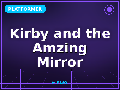 Kirby and the Amzing Mirror game thumbnail