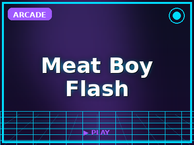 Meat Boy Flash game thumbnail