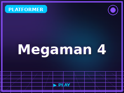 Megaman 4 game thumbnail