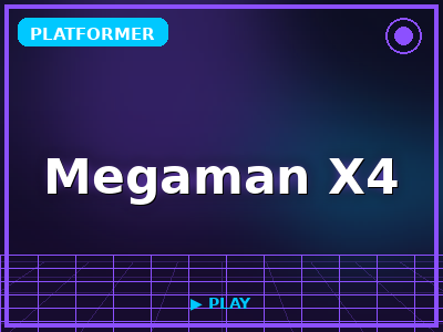 Megaman X4 game thumbnail