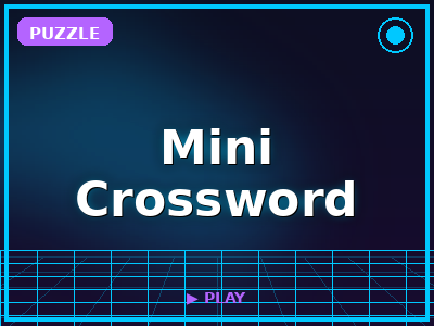 Mini Crossword game thumbnail