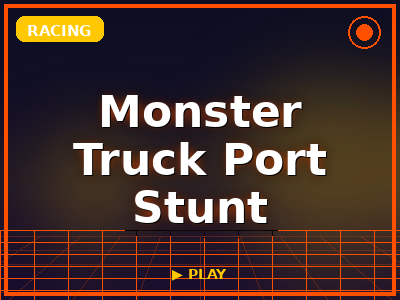 Monster Truck Port Stunt game thumbnail