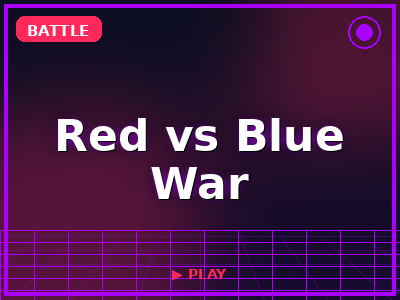 Red vs Blue War game thumbnail