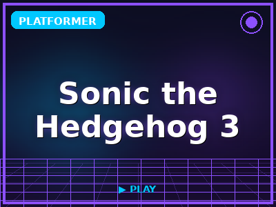 Sonic the Hedgehog 3 game thumbnail