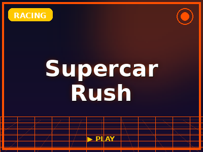 Supercar Rush game thumbnail