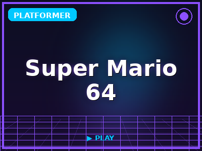 Super Mario 64 game thumbnail
