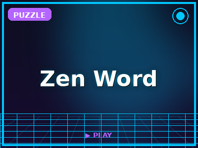 Zen Word game thumbnail